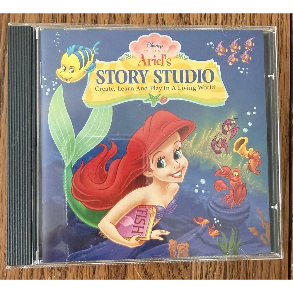 Disney Ariel'S Story Studio: Create Learn, And Play In A Living World PC, CD-ROM